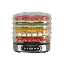 Essiccatore per frutta e verdura a 5 vassoi 450w - secco5ix - kitchen chef