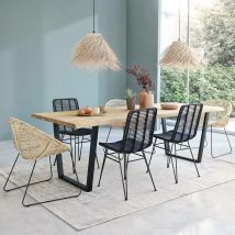 Berah Getah - Esstisch aus recyceltem Teakholz 10 Personen