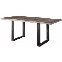 Esstisch Mango 170x90x76 grau lackiert heavy industry 100