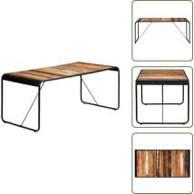 Esstisch 180x90x76 cm Altholz Massiv - Altholzmöbel - Esstisch Antik - Industrieller Stil - Vintage Möbel - Massiver Esstisch