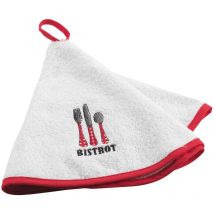 Essuie main Torchon Bistrot rouge