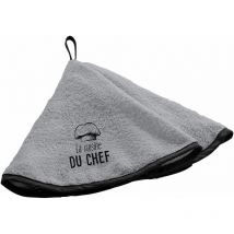 Essuie main Torchon La toque du chef gris
