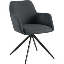 Esszimmerstuhl Olema Cord schwarz