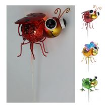 Estaca Solar Jardín Autonomía6h 3LEDs3V Animales Variados