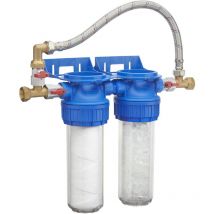 Estación doble antical / antiimpurezas con bypass ORIA