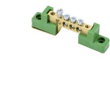 Estación en 6x9 aislantes planos - Verde - tensión nominal 500V - Certificación ce