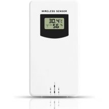 Ineasicer - Estación meteorológica inalámbrica con sensor exterior Sensor inalámbrico exterior para estación meteorológica inalámbrica