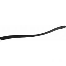 Möbelgriff Fluid Schubladengriff la 288/320 mm, b 363 mm, zn schwarz matt
