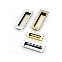 Tirador Shift 3701 - Cromo mate. 113x85x42mm.