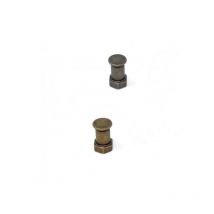 Tirador Tube 6200 - Estaño rústico. 33x19mm.
