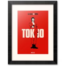 Estampe encadrée 30x40 cm tokio