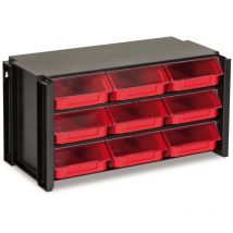 Sodise - tayg caja gavetas 306 .9 gavetas rojo 360170190