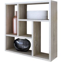 Molly - Estante colgante Sonoma para una sala de libros