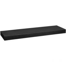 Estante de pared negro 60 cm - Negro