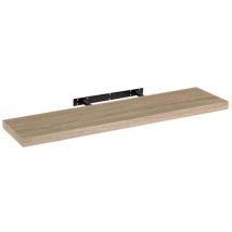 Wadiga - Estante de Pared de Madera mdf Natural de 100 cm -