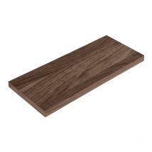 Sanitec - Estante de pared estante moderno estante de pared sala de estar Smart - Nogal