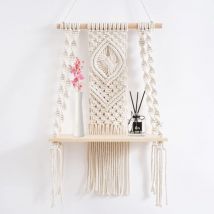 Kcvv - Estante de pared para sala de estar, Bohemia, 30 x 50 cm, 1 pieza