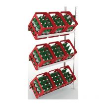 Meta - Estante enchufable H1850xW1000xD300mm Estante de extensión