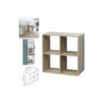 Fornord - estanteria 4 cubos 67.6 x 32 x 67.6 cm