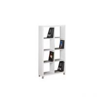 Kitcloset - Estantería alta kubox 2x4 acabado blanco, 146 cm(alto)76 cm(ancho)29 cm(fondo) .