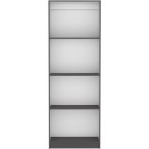 Tuhome Concept - Estantería de Oficina Home con 4 estantes abiertos