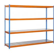 Simonrack - Ecoforte 1207-4 Metal Azul/naranja/galva 2000x1200x750
