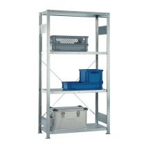 Meta - Estante atornillado H2000xW1000xD300mm adicional galvanizado 1 marco.4 fbd.trgf.150kg longitud de la bahía 1650kg