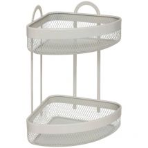 5five Simply Smart - Estantería esquinera mayaj de acero beige 23x23cm - 5five