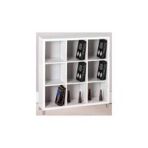 Estanteria Kubox 3x3 blanco