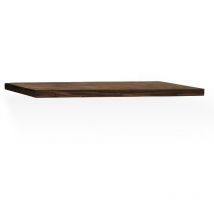 Estantería de madera maciza flotante acabado nogal 180cm