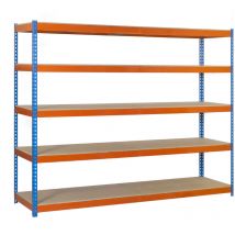 Simonrack - Kit Simonforte 1509-5 Chipboard Azul/naranja/mader 2000x1500x900