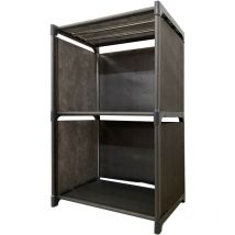 Estanteria Ordenacion 3 Pisos pvc & Tela Nyana Home 62x41x29 cm
