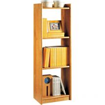 Moblit - Altea Estanteria, Pino macizo Color Miel, 120x40x28 cm (Alto/Ancho/Fondo)