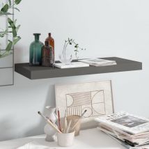 Jinlefu - Furniture Limited - Estante flotante de pared mdf gris brillo
