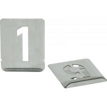 Plantilla números 0-9 SH 80mm Turnus