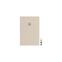 Ultra flacher duschwanne 90110 tortora 600x300x240