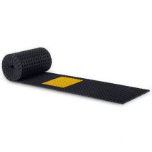 Vivol - Estera de anillo de distanciamiento social en rollo - con caras amarillas - 7,2 x 5 m