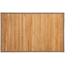 Homemaison - Alfombra de baño - bambú - 50x80 cm - Atmosphera créateur d'intérieur