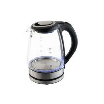 Silver Style - hervidor inalámbrico 1.7l 2000w vidrio / negro - 002031