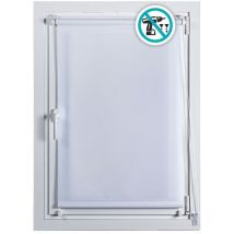 Rollo clip&fix 90x180cm weiß planet snow stor planet