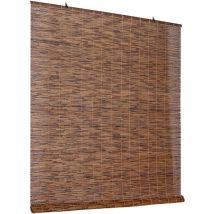 Estor bambu oscuro varias medidas 1.5 x 2M