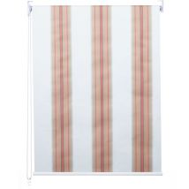 Décoshop26 - Estor enrollable opaco para ventana protección solar estor lateral 70x160cm opaco blanco rojo beige 040004446
