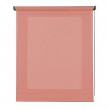 Stores Deco - Stores roulants translucides pour fenêtres couleur corail, 100 x 250 cm