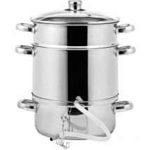 Estrattore a Vapore per Succhi di Frutta 26 cm 8 l hi