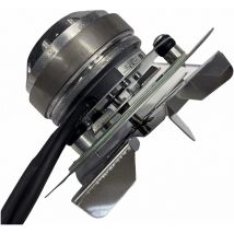 EBM - Estrattore Aspiratore Fumi per Stufe a Pellet, con Encoder R2E150-AN91-13, Ventola ø 150mm, Potenza 32W, Giri fino a 2400 rpm, Portata Massima: