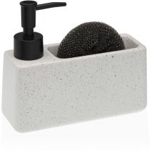 Estropajero y jabonera piedra