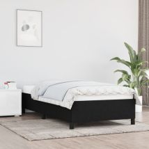 Jinlefu - Furniture Limited - Estructura de cama sin colchón tela negro