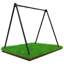 Viking Choice - Estructura de columpio - y soporte de hamaca - 260x195x230 cm - grafito