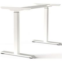 BMB - Estructura de mesa blanco puro ral 9010 altura 900 mm tornillos