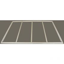 Duramax - Estructura de suelo para caseta - - Metal - gris - 10 x 12